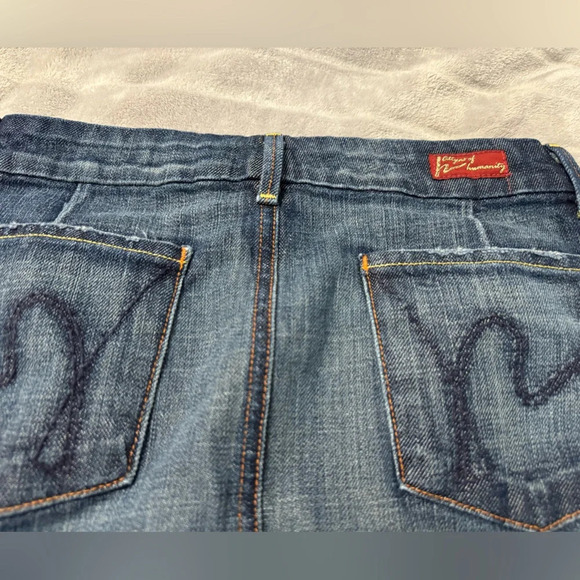 Citizens of Humanity Jean Skirt Size 25 - Picture 5 of 8